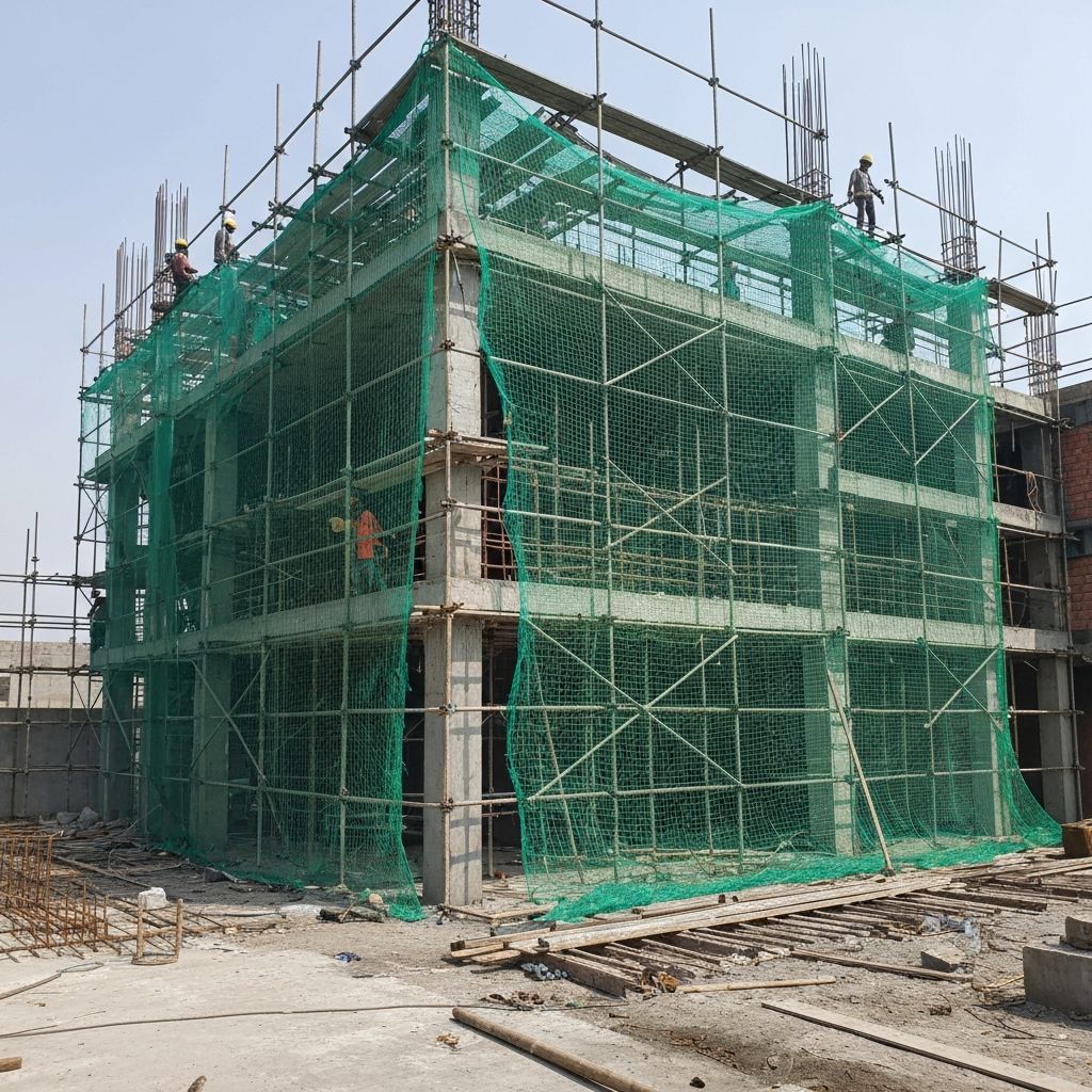 Industrial Safety Net - Construction site Delhi